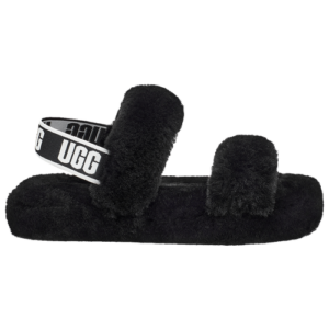 UGG Girls UGG Oh Yeah Slide - Girls' Grade School Shoes Black Size 04.0