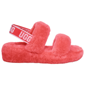 UGG Womens UGG Oh Yeah Slide - Womens Shoes Pop Coral/Pink Size 06.0