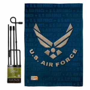 US Air Force Americana Military Garden Flag Set