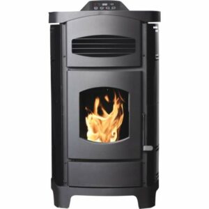 US Stove Ashley EPA Certified 2200 sq. ft. Wood Pellet Stove 40 lb. capacity Hopper