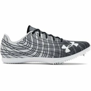 Under Armour Adult Kick Distance 3 Track and Field Shoes Gray/Gray, 09.5 / 11 - Track And Field at Academy Sports