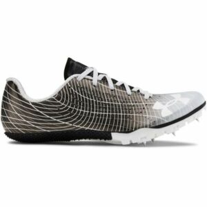 Under Armour Adult Kick Sprint 3 Track and Field Shoes Black/Gray, 05 / 06.5 - Track And Field at Academy Sports