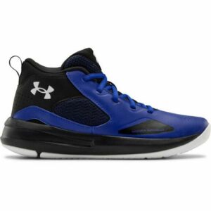 Under Armour Boys' GS Lockdown 5 Shoes Blue, 6.5 - Youth Basketball at Academy Sports