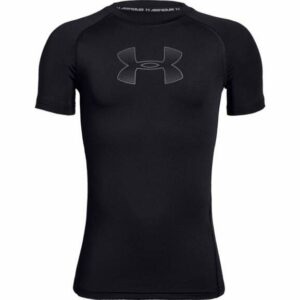 Under Armour Boys' HeatGear Armour T-Shirt Black, Small - Boy's Athletic Tops at Academy Sports