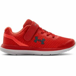 Under Armour Boys' Pre-School Impulse Shoes Red, 2 - Youth Running at Academy Sports