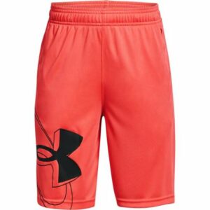 Under Armour Boys' Prototype 2.0 Supersize Shorts 8.25 in Orange Bright, Medium - Boy's Athletic Shorts at Academy Sports