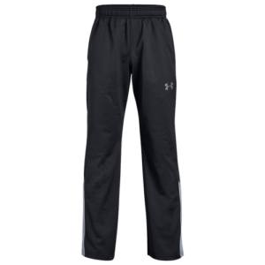 Under Armour Boys Under Armour Brawler Pants - Boys' Grade School Black/Steel Size LG