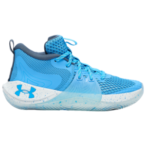 Under Armour Boys Under Armour Embiid One - Boys' Grade School Basketball Shoes Blue/Blue Size 05.0