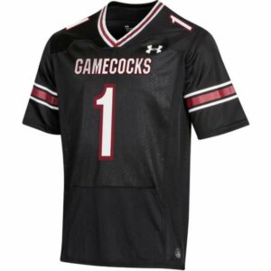 Under Armour Boys University of South Carolina 2.0 Replica Football Jersey Black, Medium - NCAA Youth Apparel at Academy Sports