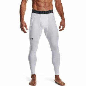 Under Armour Men's HeatGear Armour Leggings White, Small - Men's Athletic Performance Bottoms at Academy Sports