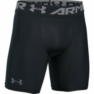 Under Armour Men's HeatGear Armour Mid Compression Short Black/Graphite, 3X-Large - Men's Athletic Performance Bottoms at Academy Sports