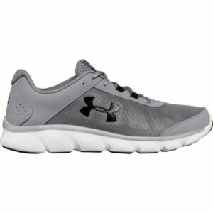 Under Armour Men's Micro G Assert 7 Running Shoes Light Gray/Black, 12.5 - Men's Running at Academy Sports