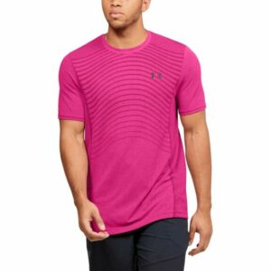 Under Armour Men's Seamless Novelty Graphic T-Shirt Pink, Medium - Men's Athletic Performance Tops at Academy Sports