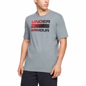 Under Armour Men's Team Issue Wordmark T-Shirt Gray Light, 2X-Large - Men's Athletic Performance Tops at Academy Sports