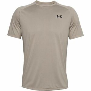 Under Armour Men's Tech 2.0 Novelty T-Shirt Beige/Khaki, Large - Men's Athletic Performance Tops at Academy Sports