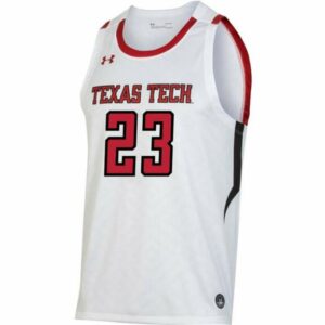 Under Armour Men's Texas Tech University 23 Basketball Replica Jersey White, Large - NCAA Men's Tops at Academy Sports