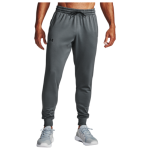 Under Armour Mens Under Armour Armour Fleece Jogger Pants - Mens Pitch Grey/Black Size XL