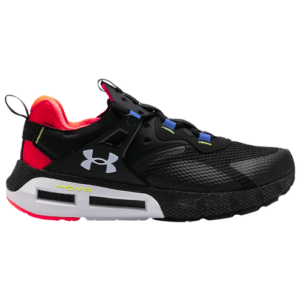 Under Armour Mens Under Armour Hovr Mega MVMNT - Mens Running Shoes Black/Red/White Size 10.5