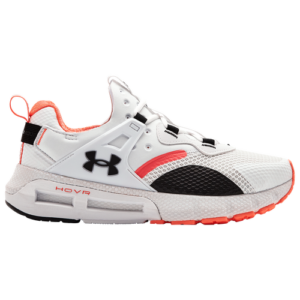 Under Armour Mens Under Armour Hovr Mega MVMNT - Mens Running Shoes White/Black/Crimson Size 09.0