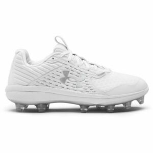 Under Armour Men's Yard Low MT TPU Baseball Cleats White, 12 - Adult Baseball at Academy Sports