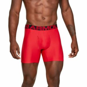 Under Armour Tech Boxerjock 6 in. 2 Pack Red, X-Large - Men's Athletic Performance Bottoms at Academy Sports