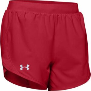 Under Armour Women's Fly By 2.0 Shorts Red, Small - Women's Running Btms at Academy Sports