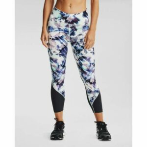 Under Armour Women's Fly Fast Printed Cropped Leggings Blue Light, Small - Women's Athletic Performance Bottoms at Academy Sports