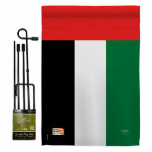 United Arab Emirates Flags of the World Nationality Garden Flag Set