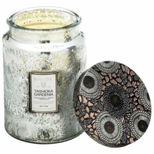 VOLUSPA Yashioka Gardenia Glass Jar Candle 18 oz/ 510 g