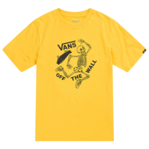 Vans Boys Vans Break Bones T-Shirt - Boys' Grade School Yellow/Black Size S