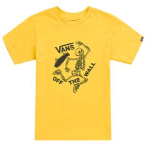 Vans Boys Vans Break Bones T-Shirt - Boys' Preschool Yellow/Black Size 6