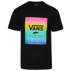 Vans Mens Vans Spctrm Graphic T-Shirt - Mens Black/Multi Size L