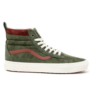 Vans Sk8-Hi MTE Shoes Deep Lichen Green/root Beer 10.5