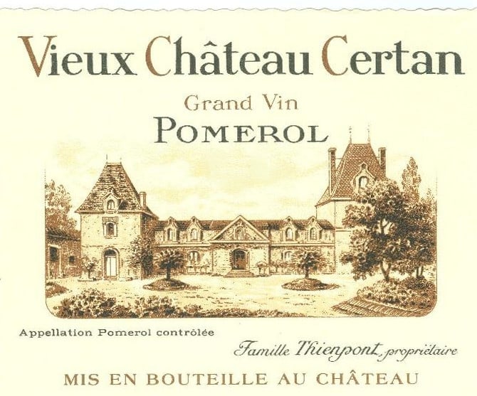 Vieux Chateau Certan 2018 - Bordeaux Blends Red Wine