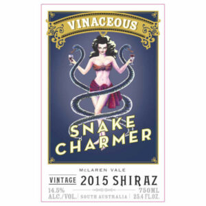 Vinaceous 2015 Snake Charmer Shiraz - Syrah/Shiraz Red Wine