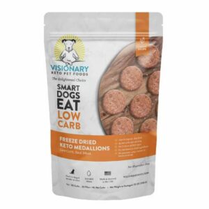 Visionary Keto Pet Foods Low Carb Keto Chicken Recipe Freeze-Dried Dog Food, 25 oz.