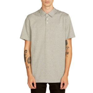 Volcom Wowzer Polo Shirt - Men's Pewter Md