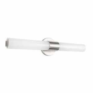 WAC Lighting WS-180424 Turbo 2 Light 24" Wide LED Bath Bar with Acrylic Diffuser Brushed Nickel / 3000K Indoor Lighting Bathroom Fixtures Bath Bar