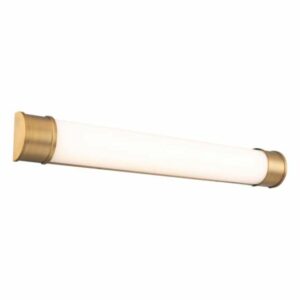 WAC Lighting WS-37034 Mercer 34" Wide LED Bath Bar Aged Brass Indoor Lighting Bathroom Fixtures Bath Bar