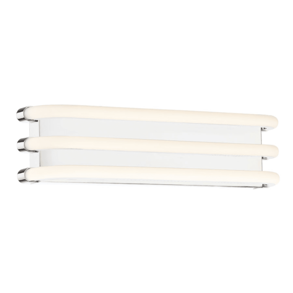 WAC Lighting WS-51820 Trio 3 Light 20-1/4" Wide Integrated LED Bath Bar Chrome Indoor Lighting Bathroom Fixtures Bath Bar