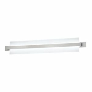 WAC Lighting WS-59639 Reflection Single Light 35-1/8" Wide Integrated LED Bath Bar Brushed Aluminum Indoor Lighting Bathroom Fixtures Bath Bar