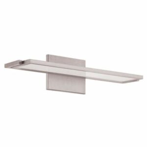 WAC Lighting WS-6718 Line Single Light 18-3/4" Wide Integrated LED Bath Bar with Edge-lit Acrylic Shade Brushed Aluminum / 3000K Indoor Lighting