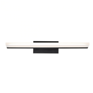 WAC Lighting WS-85618 Level 19" Wide Integrated LED Bath Bar Black Indoor Lighting Bathroom Fixtures Bath Bar