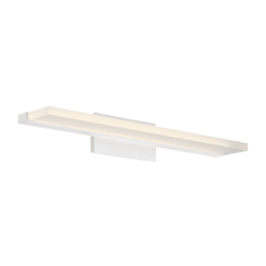 WAC Lighting WS-85618 Level 19" Wide Integrated LED Bath Bar White Indoor Lighting Bathroom Fixtures Bath Bar