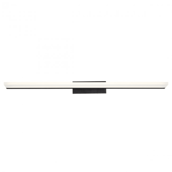 WAC Lighting WS-85636 Level 37" Wide Integrated LED Bath Bar Black Indoor Lighting Bathroom Fixtures Bath Bar