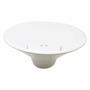 WS Bath Collections Deco 4801.01 Deco 17-7/10" Ceramic Vessel - Gloss