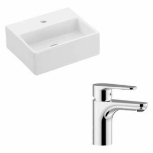 WS Bath Collections Quattro 30.01+GR 071 Quattro 13" Vessel - White