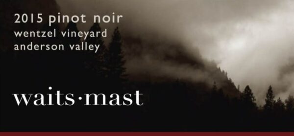 Waits-Mast Family Cellars 2015 Wentzel Pinot Noir - Red Wine