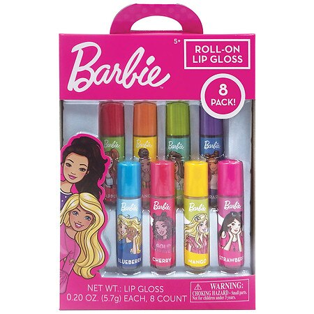 Walgreens Barbie Lip Gloss Set - 0.2 oz x 8 pack