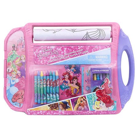 Walgreens Princess Portable Rolling Paper Art Desk - 1.0 ea